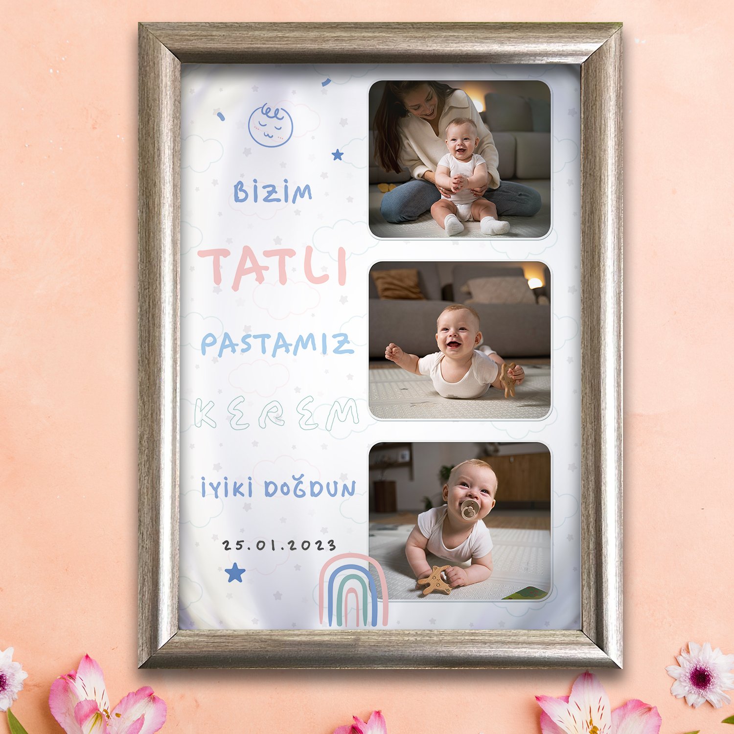 '' Tatlı Pastamız '' Tasarımlı Fotoğraf Baskı