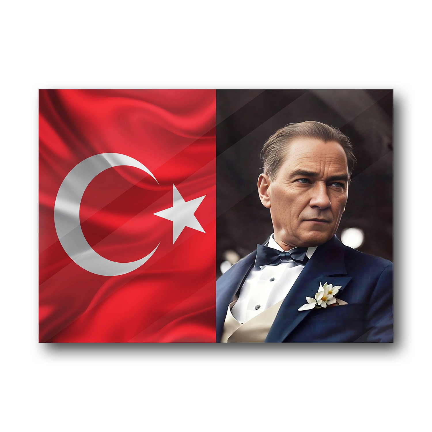 ''Atatürk ve Bayrak'' Tablo