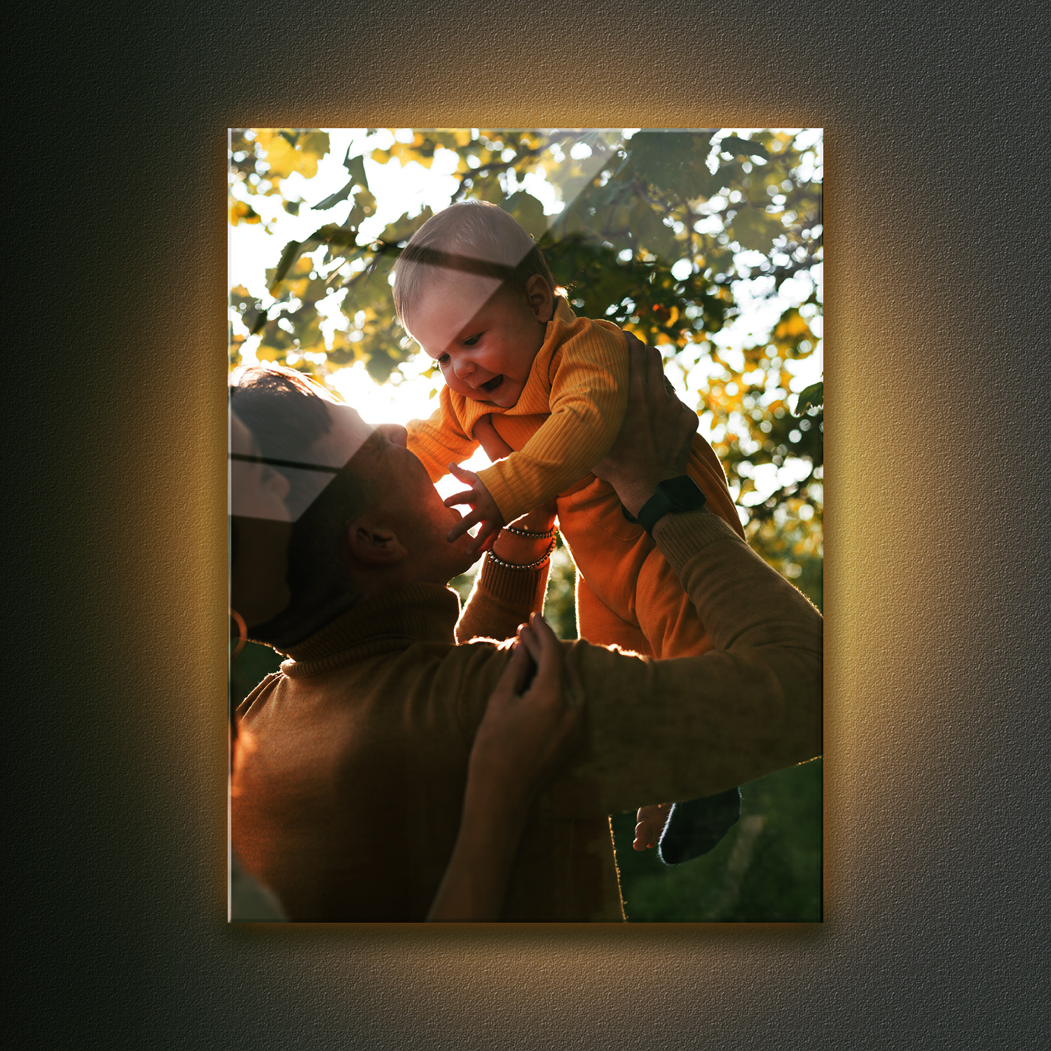 30X40 CAM TABLO IŞIKLI